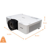 Epson EB-L690SU Beamer - Abmessungen