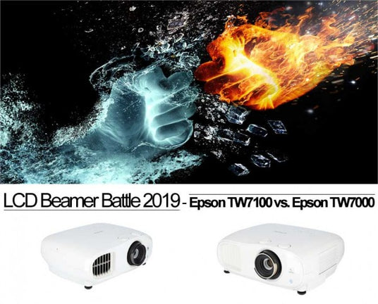 Epson TW7100 oder TW7000 Beamer Test