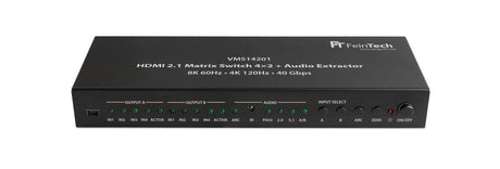 FeinTech VMS14201 HDMI 2.1 Matrix Switch 4x2 - Frontansicht