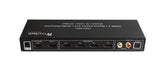 FeinTech VMS14201 HDMI 2.1 Matrix Switch 4x2 - Rückseite mit Anschlüssen