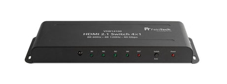 FeinTech VSW14100 HDMI 2.1 Switch 4x1 - Frontansicht