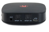 Feintech ABT00101 Bluetooth Audio Sender Empfänger - Rückseite mit Anschlüssen