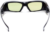 Hi-SHOCK Black Diamond RF 3D-Brille - Rückseite