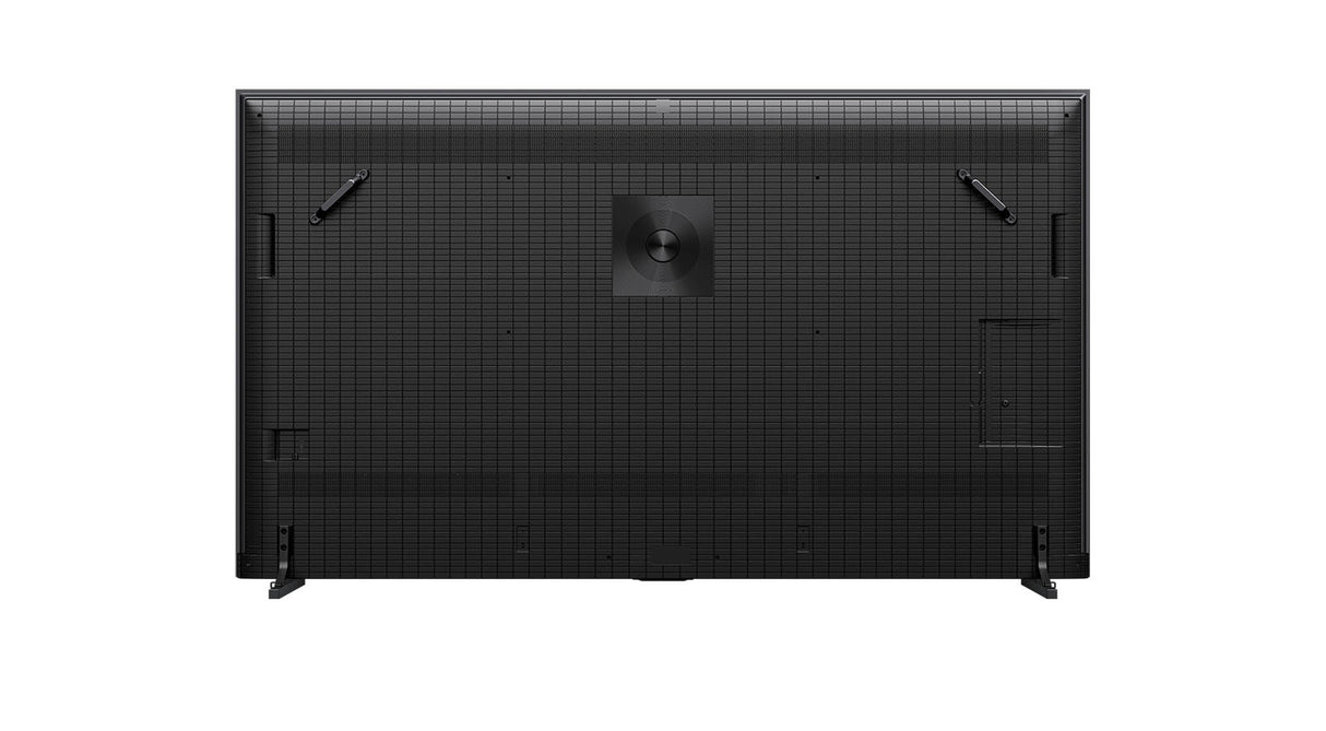 Hisense 100UR8DS RGB Mini LED Fernseher - Rückseite mit Standfuß