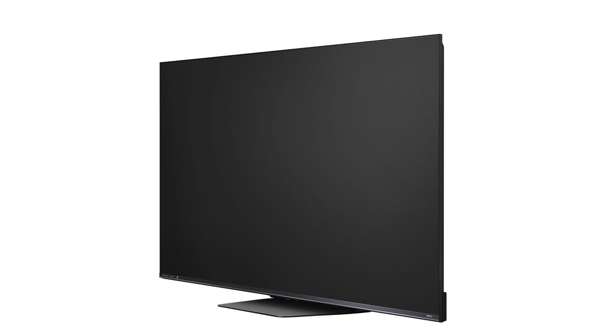Hisense 65UR8DS RGB Mini LED Fernseher - Schrägansicht von hinten