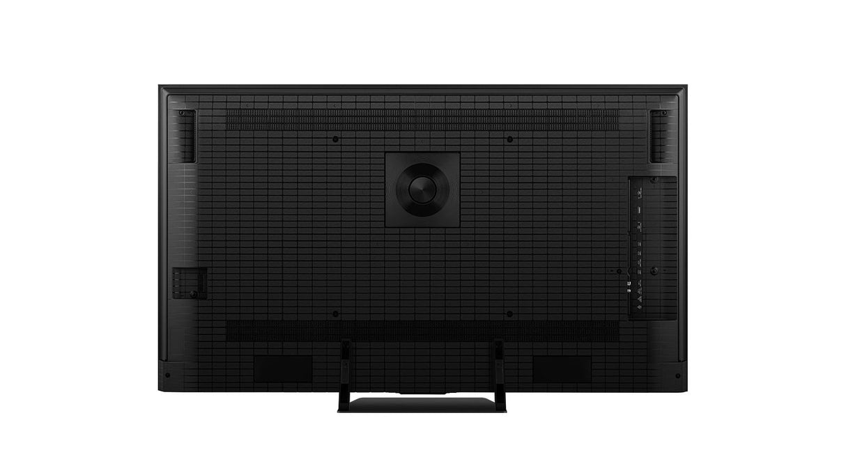 Hisense 65UR8DS RGB Mini LED Fernseher - Rückseite mit Standfuß