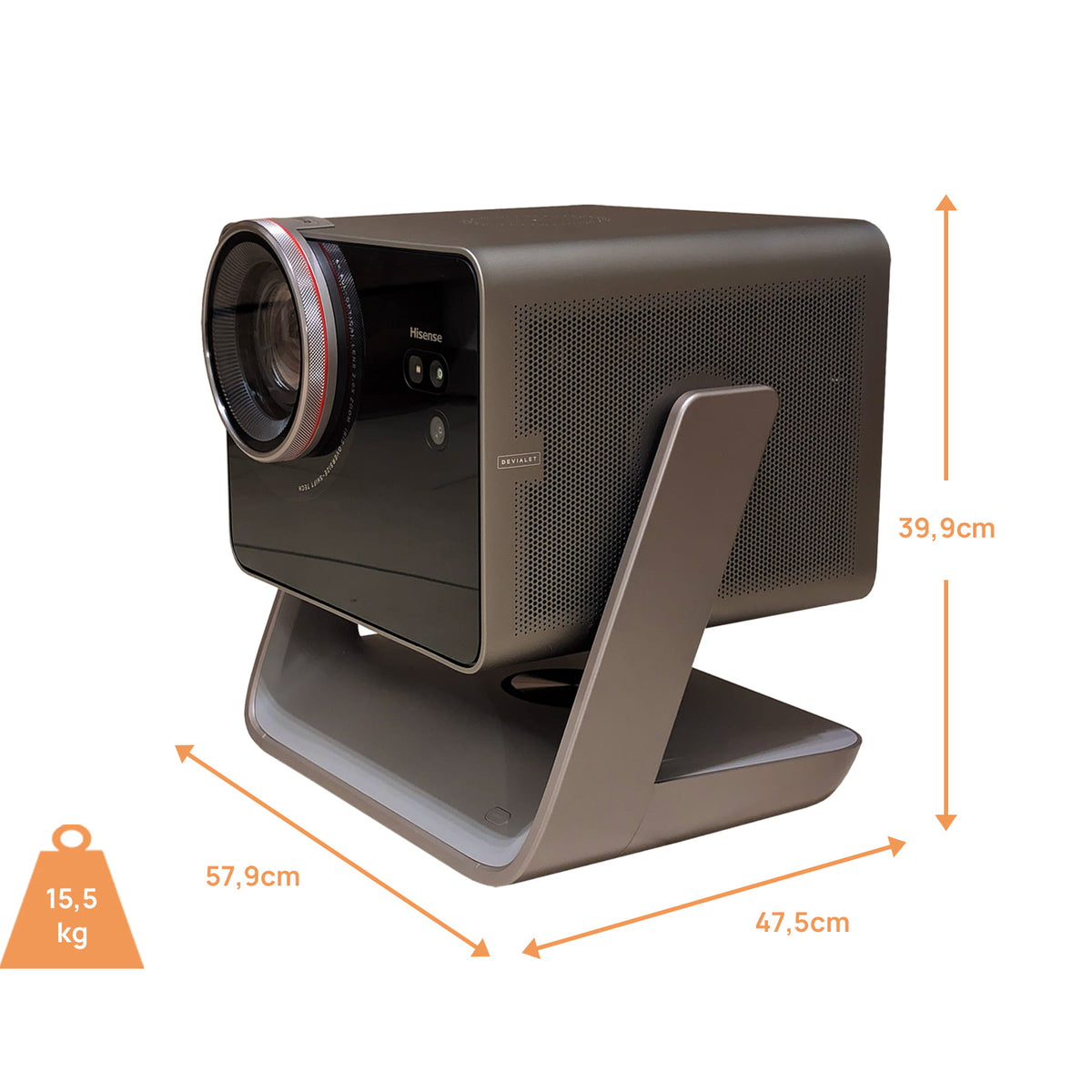 Hisense C3 Ultra Max Beamer - Abmessungen