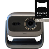 JMGO N3 Ultimate 4K HDR Triple Laser Beamer mit 5800 ISO Lumen, Google TV und 360° KI-Gimbal  - B-Ware Platin