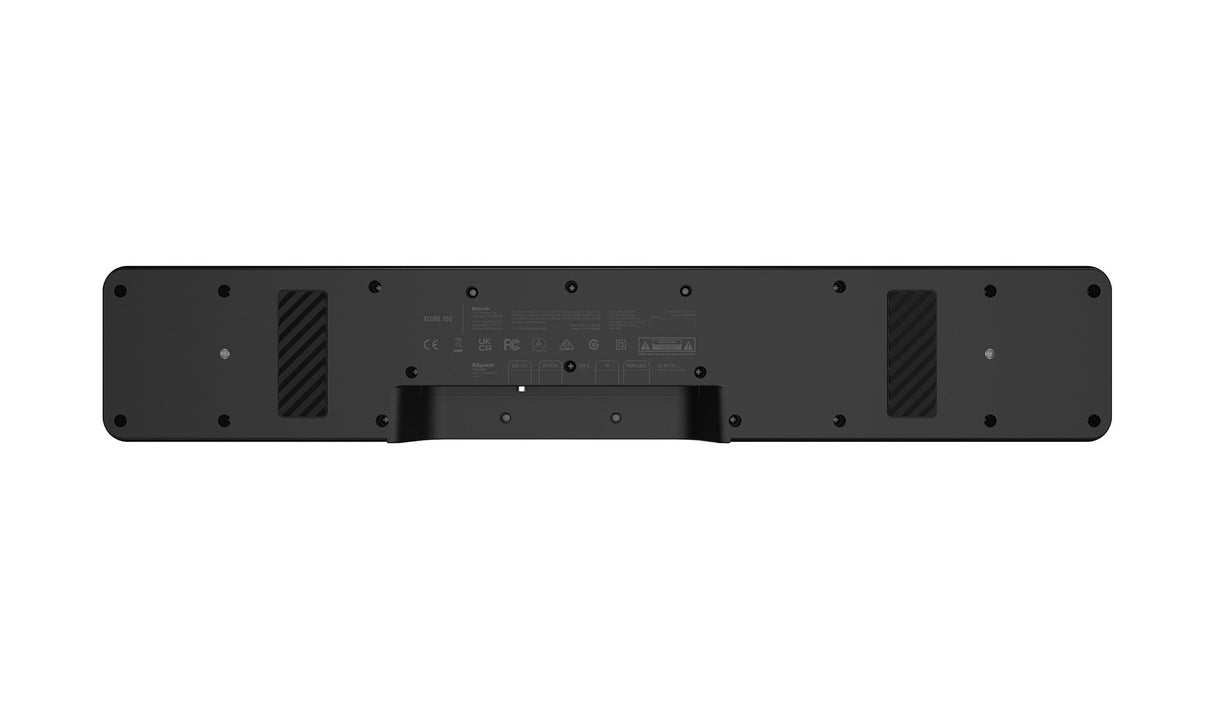 Klipsch Flexus Core 100 2.1 Soundbar - Unterseite mit Montagebohrungen