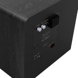 Klipsch RP-1000SW Subwoofer - Rückseite mit Anschlüssen Nahaufnahme