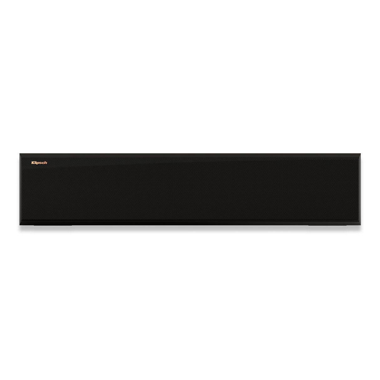 Klipsch Reference Premiere RP-404C II Schwarz Center Lautsprecher - Frontansicht mit Stoffgitter