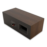Klipsch Reference Premiere RP-404C II Walnuss Center Lautsprecher - Rückseite mit Anschlussklemmen