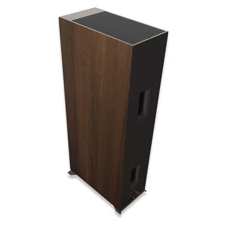 Klipsch Reference Premiere RP-5000F II Walnuss - Rückseite-Schräg mit Anschlüssen