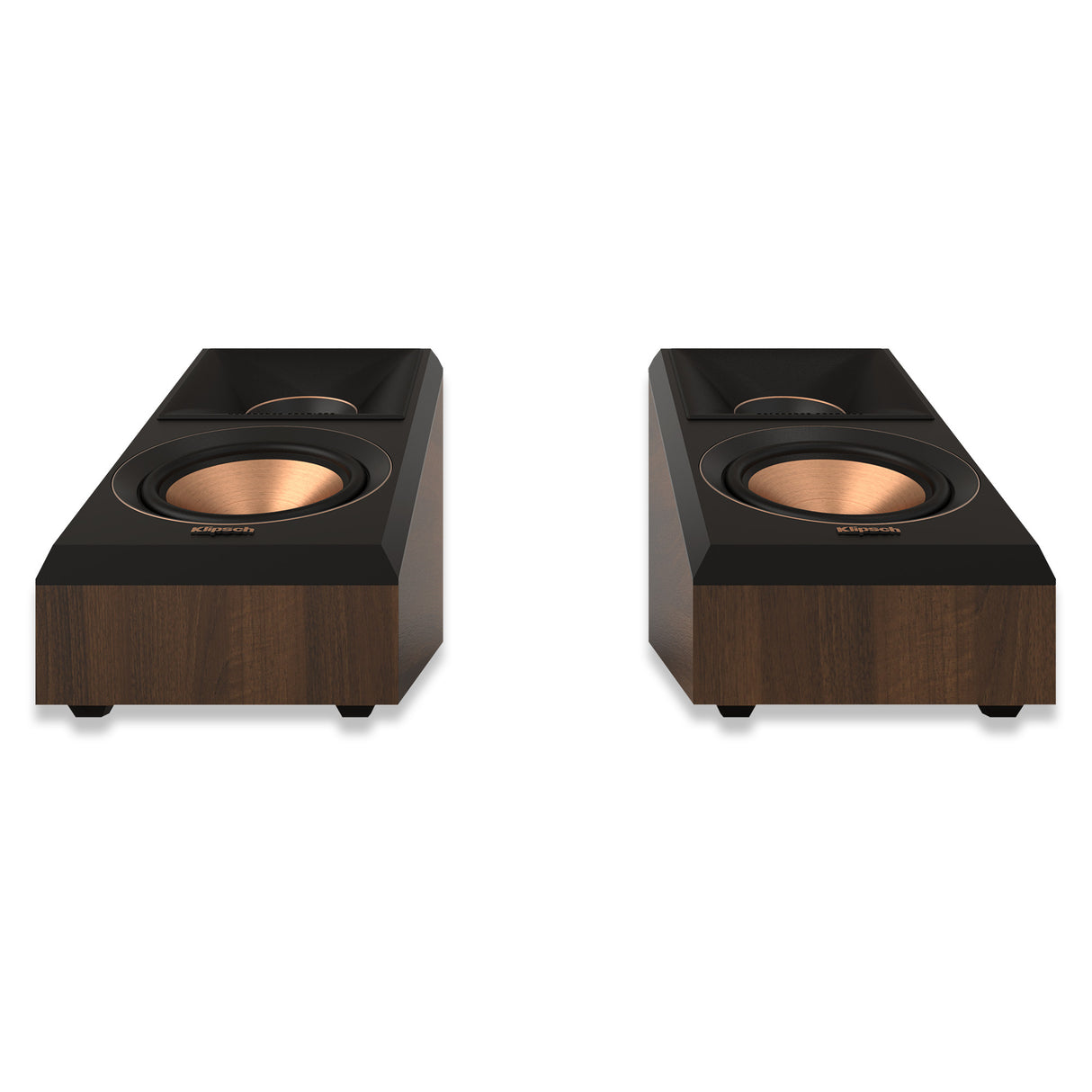 Klipsch Reference Premiere RP-500SA II Walnuss - Frontansicht Paar