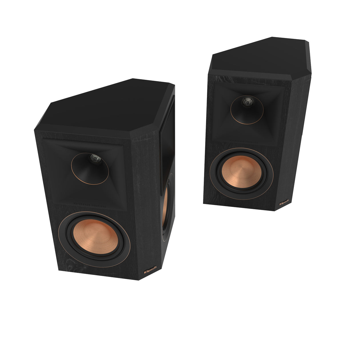 Klipsch Reference Premiere RP-502S II Schwarz - Schrägansicht Paar