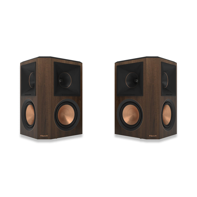 Klipsch Reference Premiere RP-502S II Walnuss - Frontansicht Paar