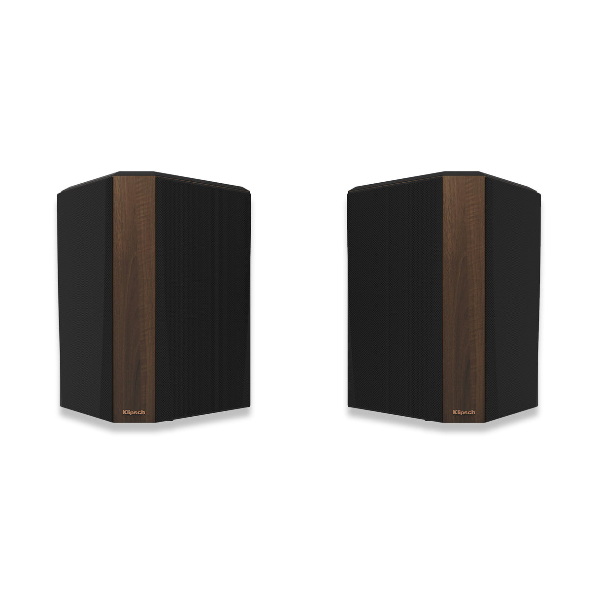 Klipsch Reference Premiere RP-502S II Walnuss - Rückansicht Paar