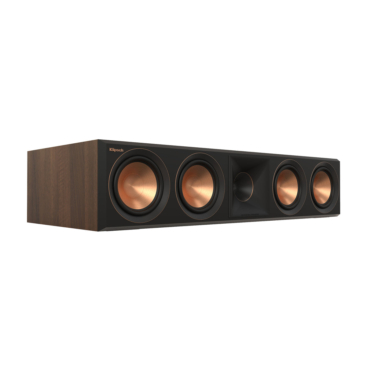 Klipsch RP-504C II Center Lautsprecher Walnuss - Schrägansicht