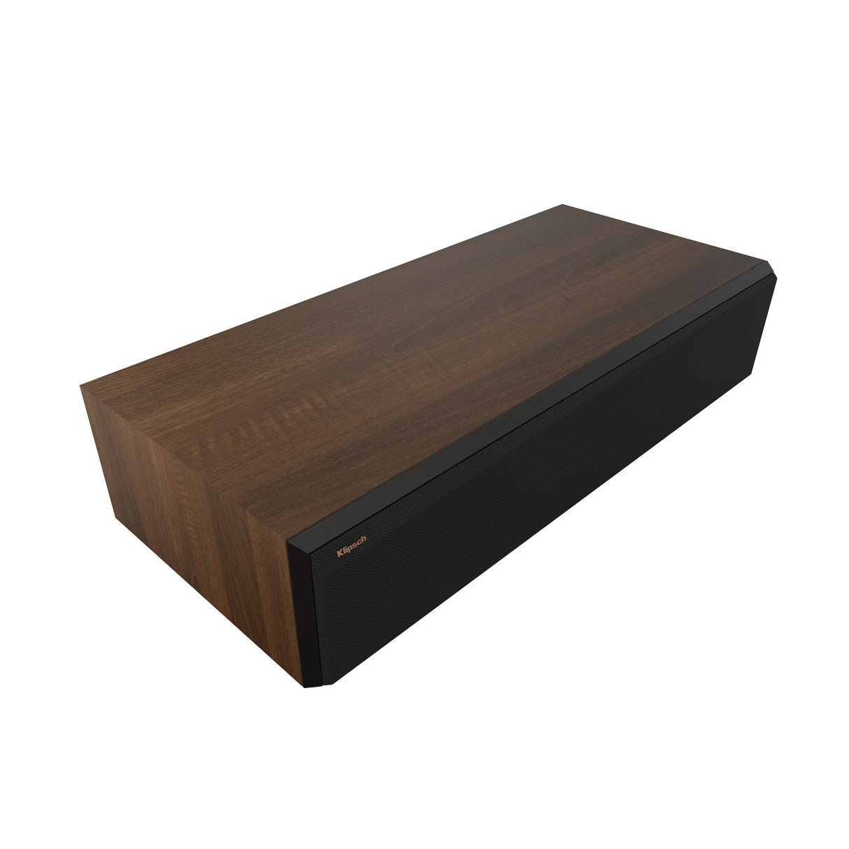 Klipsch RP-504C II Center Lautsprecher Walnuss - Ansicht von oben schräg