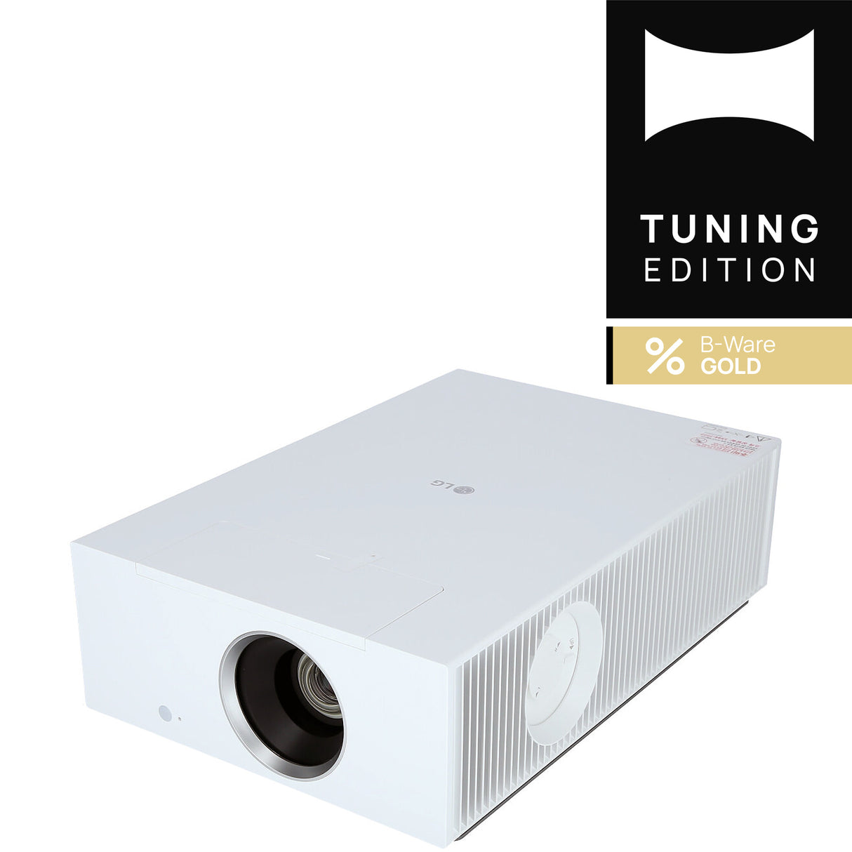 LG CineBeam HU710PW 4K Laser Beamer - Schrägansicht