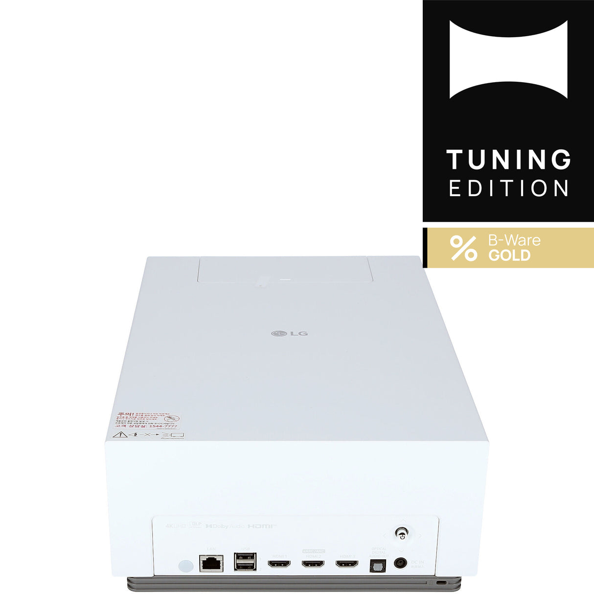 LG CineBeam HU710PW 4K Laser Beamer - Rückseite mit Anschlüssen