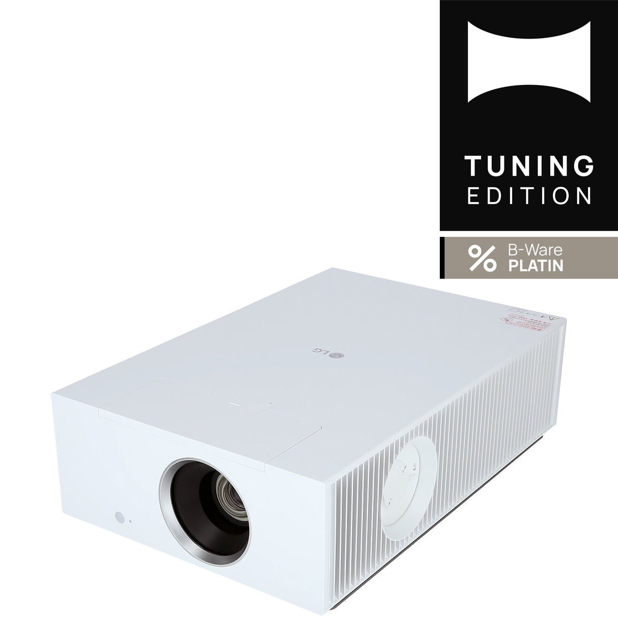 LG CineBeam HU710PW 4K Laser Beamer - Schrägansicht