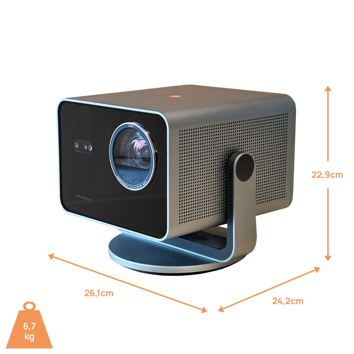 Leica Cine Play 1 Beamer - Abmessungen