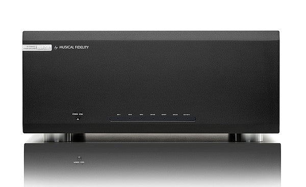 Musical Fidelity M6x 250.11 Schwarz 11-Kanal AV-Endstufe - Frontansicht