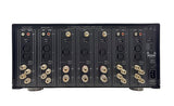 Musical Fidelity M6x 250.11 Schwarz 11-Kanal AV-Endstufe - Rückseite mit Anschlüssen