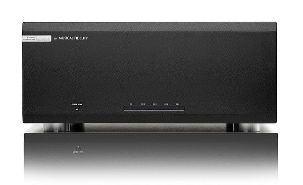 Musical Fidelity M6x 250.5 Schwarz 5-Kanal AV-Endstufe - Frontansicht