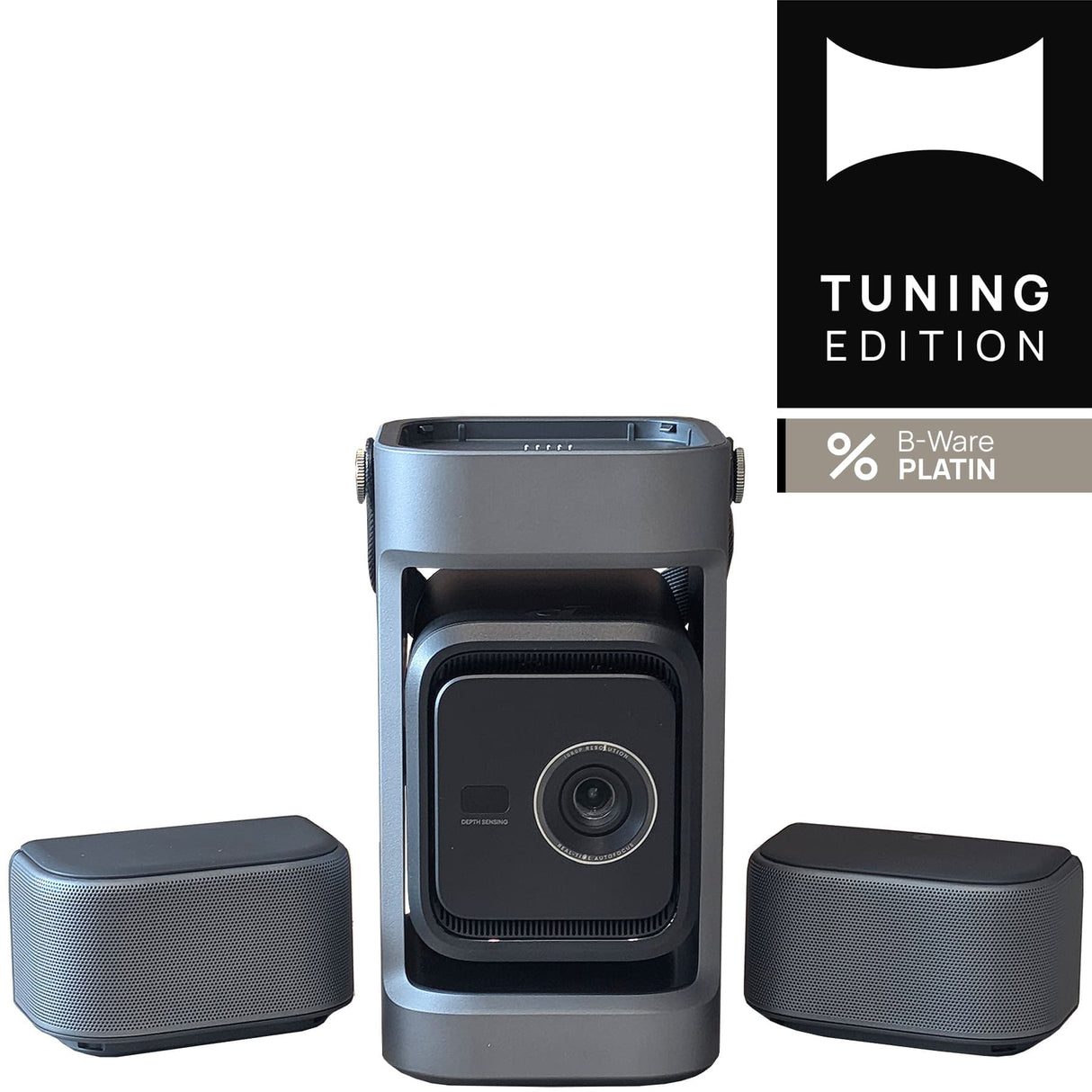 Nebula P1 Beamer B-Ware Platin - Vorne