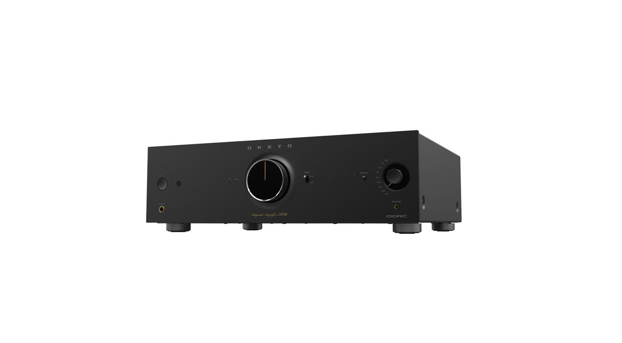 Onkyo A-50 Schwarz Netzwerk-Verstärker - Frontansicht