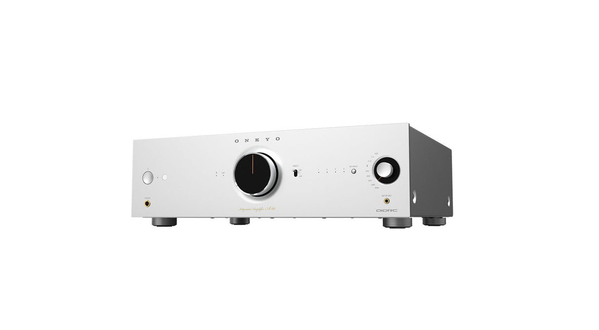 Onkyo A-50 Silber Netzwerk-Verstärker - Rückseite mit Anschlüssen