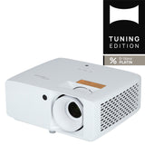 Optoma HZ40HDR B-Ware Platin - Schrägansicht