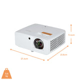 Optoma GT2100HDR Beamer - Abmessungen