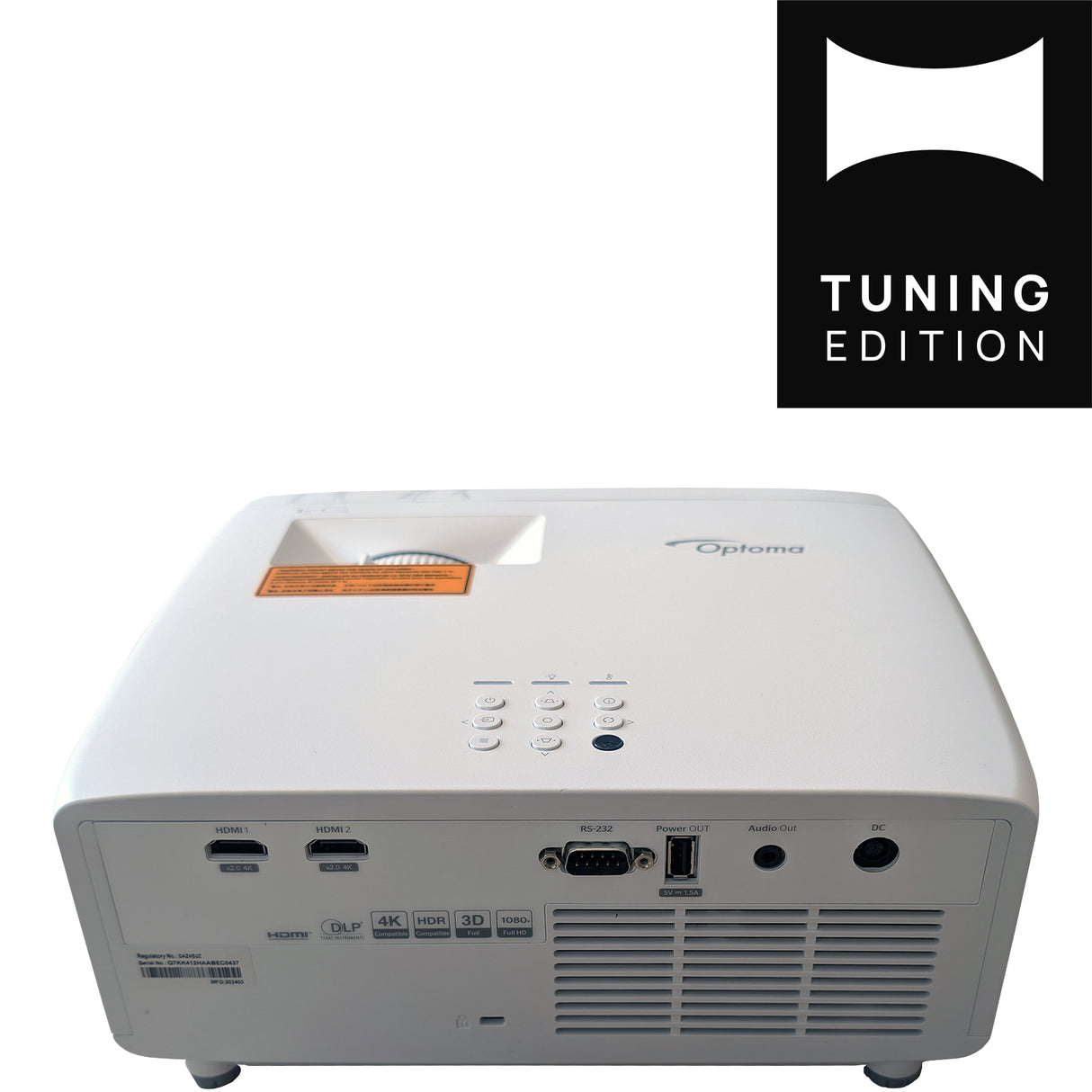 Optoma HZ146X-W Beamer - Anschluesse