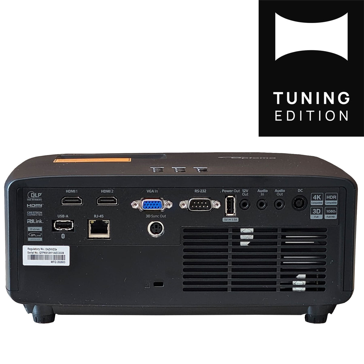Optoma HZ147X Beamer - Anschluesse