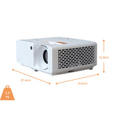 Optoma HZ151X Beamer - Abmessungen