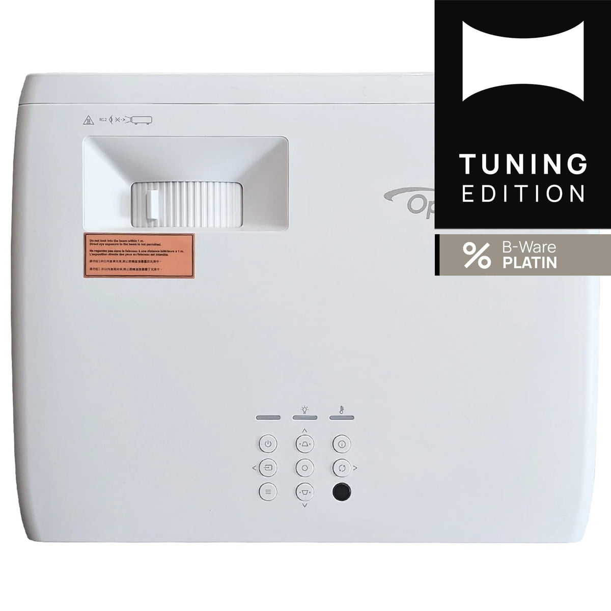 Optoma HZ151X B-Ware Platin Ansicht von oben
