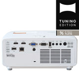 Optoma HZ151X B-Ware Platin Rueckansicht mit Anschluessen