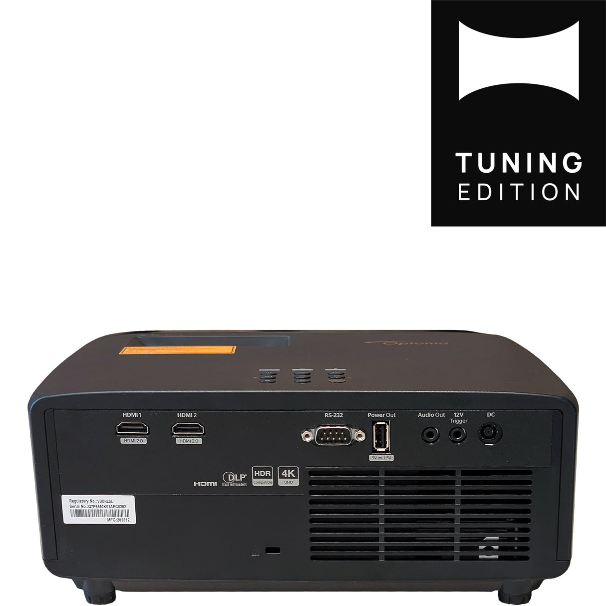 Optoma UZ38x Beamer - Anschluesse