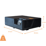 Optoma ZU507TST Beamer - Abmessungen