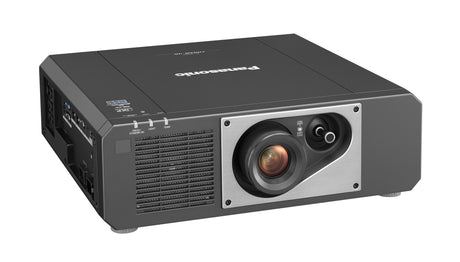 Panasonic PT-FRQ60B 4K HDR Laser Golf Beamer - Schrägansicht