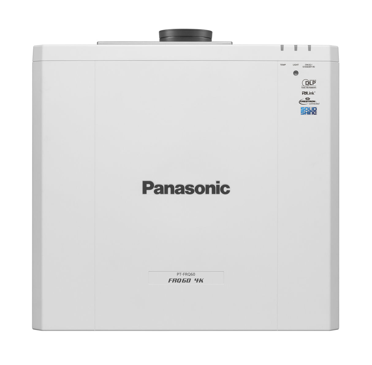 Panasonic PT-FRQ60W 4K HDR Laser Golf Beamer - Ansicht von oben