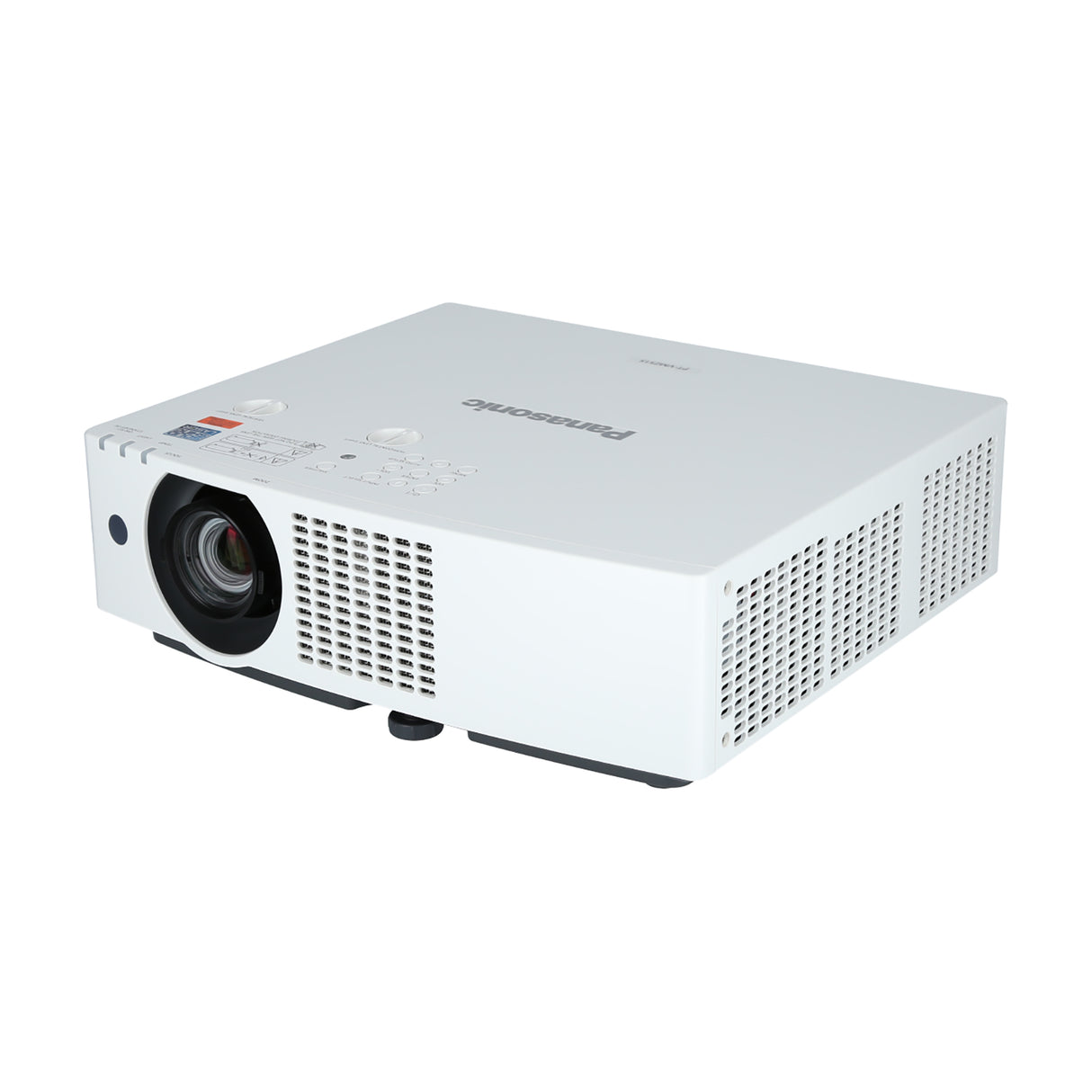 Panasonic PT-VMZ51 WUXGA Laser Golf Beamer - Schrägansicht Nahaufnahme