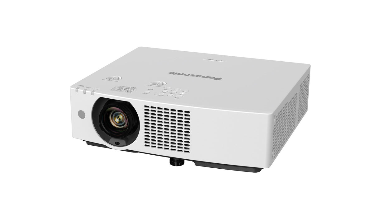 Panasonic PT-VMZ72EJ WUXGA Laser Beamer - Schrägansicht von hinten
