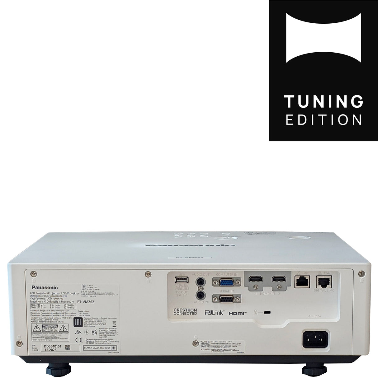 Panasonic PT-VMZ62EJ Beamer - Anschluesse