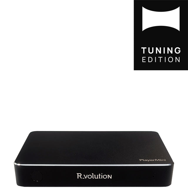 R_volution PlayerMini 4K Mediaplayer - Frontansicht