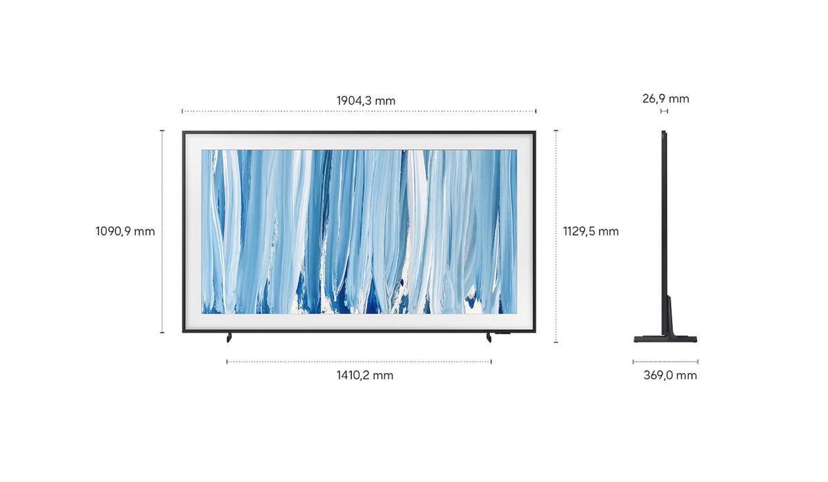 Samsung The Frame Pro LS03HW (2026) 75" - 4K HDR Fernseher | HEIMKINO.de Tuning Edition