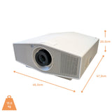 Sony VPL-XW5000ES Weiss Beamer - Abmessungen